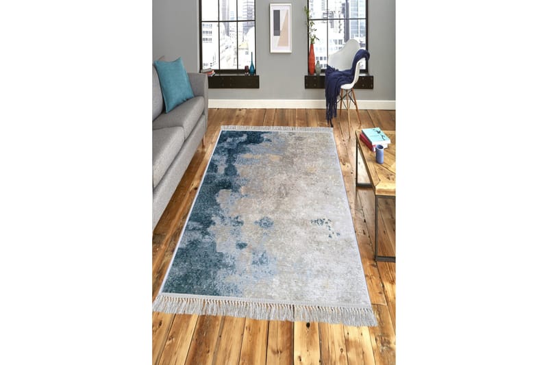 Homefesto Tæppe 100x200 cm - Flerfarvet/Velour - Tekstiler - Tæpper - Orientalske tæpper