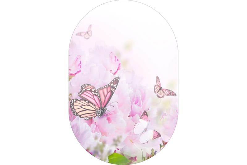 Homefesto Tæppe 100x200 cm - Flerfarvet/Velour - Tekstiler - Tæpper - Orientalske tæpper