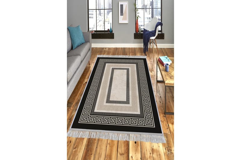 Homefesto Tæppe 100x200 cm, Flerfarvet/Velour