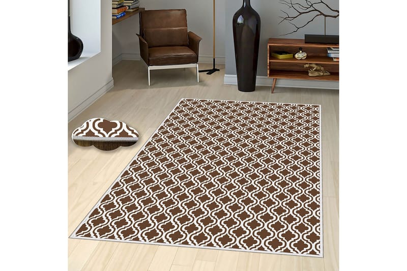 Homefesto Tæppe 100x200 cm - Multifarvet - Tekstiler - Tæpper - Orientalske tæpper