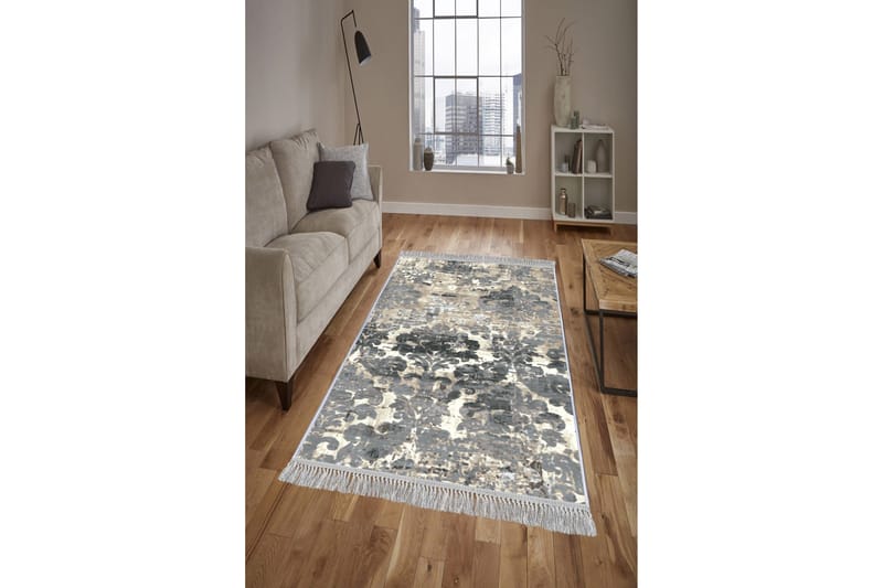 Homefesto Tæppe 100x300 cm - Flerfarvet/Velour - Tekstiler - Tæpper - Orientalske tæpper