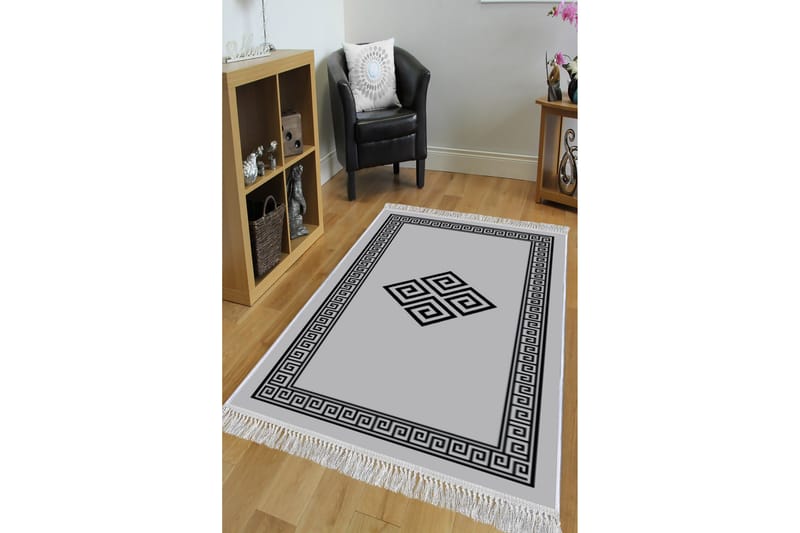 Homefesto Tæppe 100x300 cm - Flerfarvet/Velour - Orientalske tæpper - Persisk tæppe