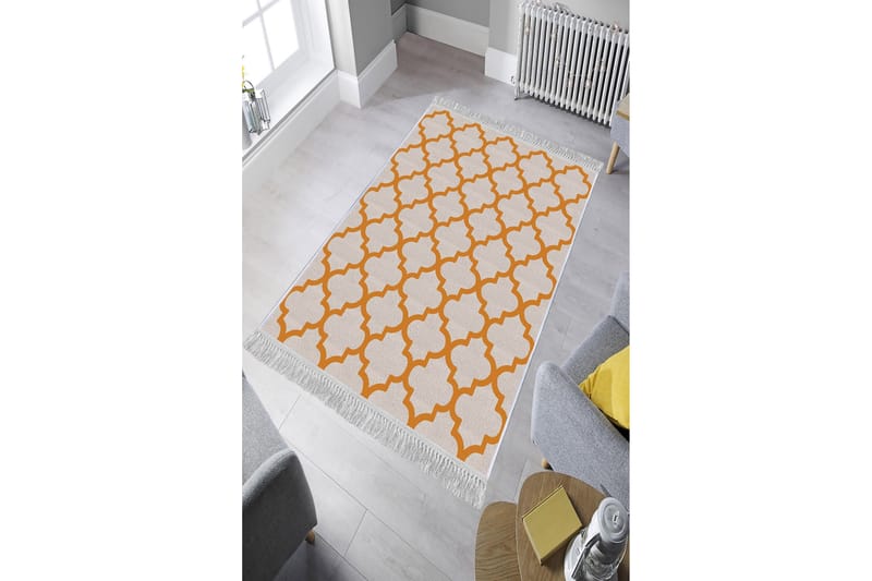 Homefesto Tæppe 100x300 cm - Flerfarvet/Velour - Orientalske tæpper - Persisk tæppe