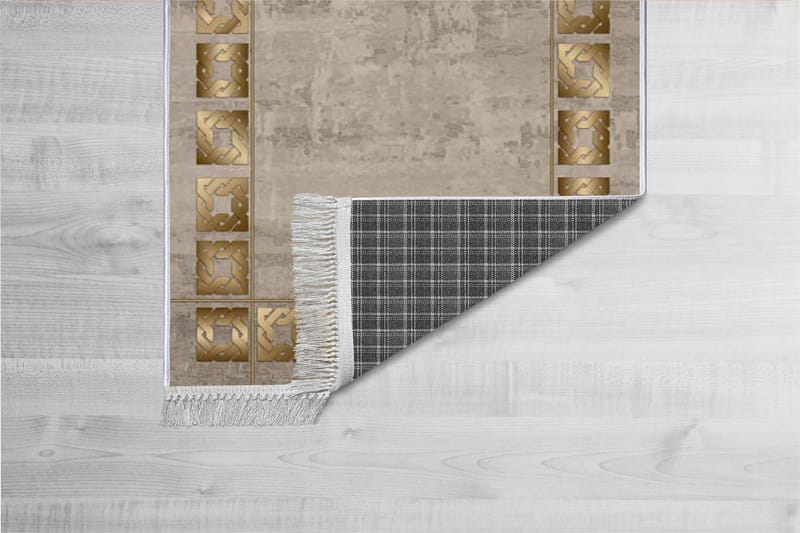 Homefesto Tæppe 100x300 cm - Flerfarvet/Velour - Tekstiler - Tæpper - Orientalske tæpper