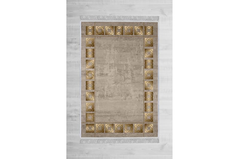Homefesto Tæppe 100x300 cm - Flerfarvet/Velour - Tekstiler - Tæpper - Orientalske tæpper