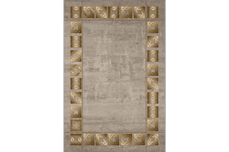 Homefesto Tæppe 100x300 cm - Flerfarvet/Velour - Tekstiler - Tæpper - Orientalske tæpper