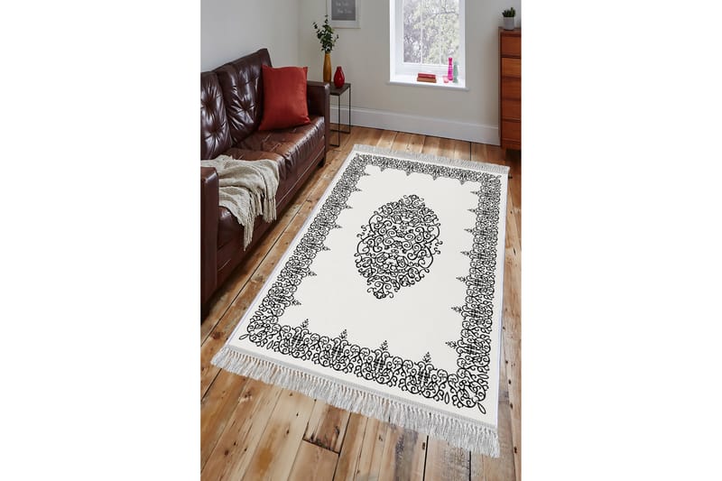 Homefesto Tæppe 100x300 cm - Flerfarvet/Velour - Orientalske tæpper - Persisk tæppe