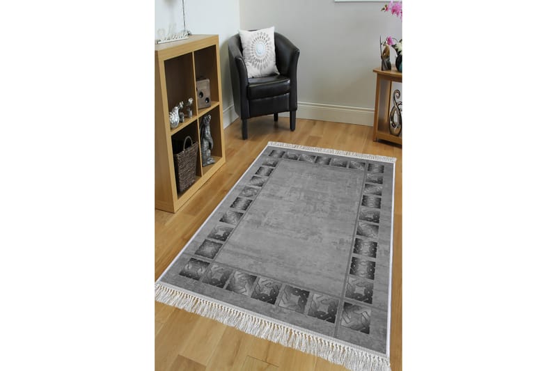 Homefesto Tæppe 100x300 cm - Flerfarvet/Velour - Tekstiler - Tæpper - Orientalske tæpper