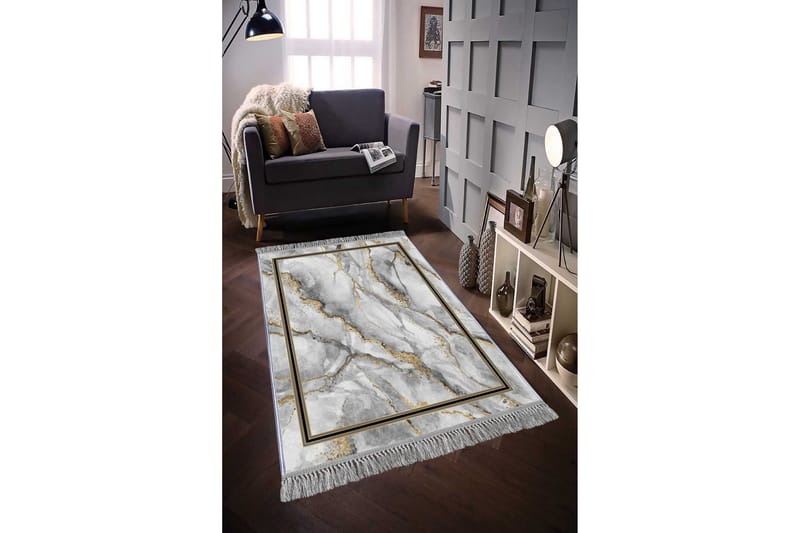 Homefesto Tæppe 100x300 cm - Flerfarvet/Velour - Tekstiler - Tæpper - Orientalske tæpper