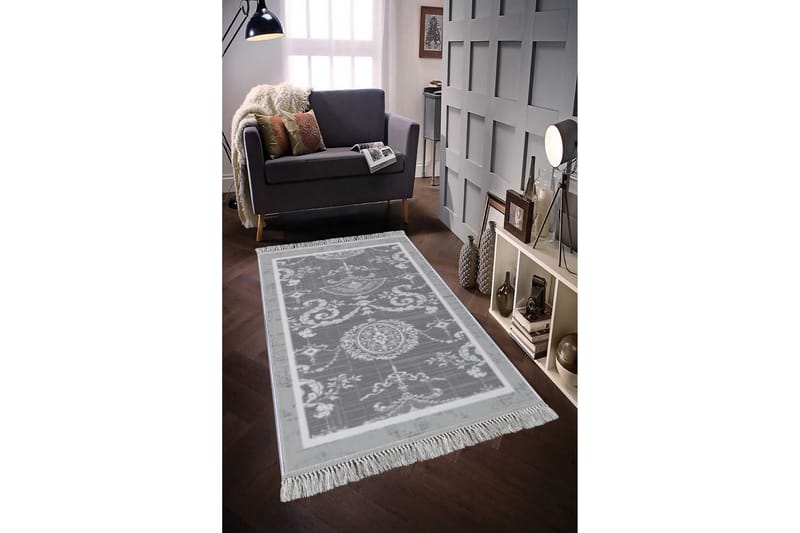 Homefesto Tæppe 100x300 cm - Flerfarvet/Velour - Tekstiler - Tæpper - Orientalske tæpper