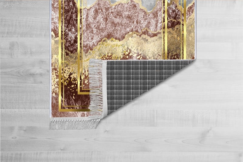 Homefesto Tæppe 100x300 cm - Flerfarvet/Velour - Orientalske tæpper - Persisk tæppe
