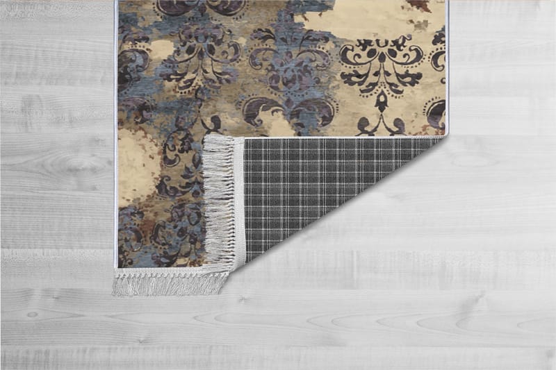 Homefesto Tæppe 100x300 cm - Flerfarvet/Velour - Tekstiler - Tæpper - Orientalske tæpper