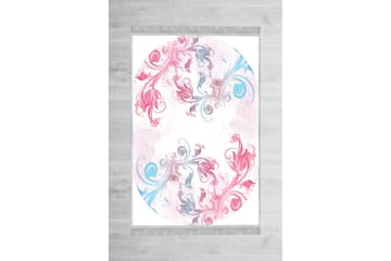Homefesto Tæppe 100x300 cm - Flerfarvet/Velour - Tekstiler - Tæpper - Orientalske tæpper