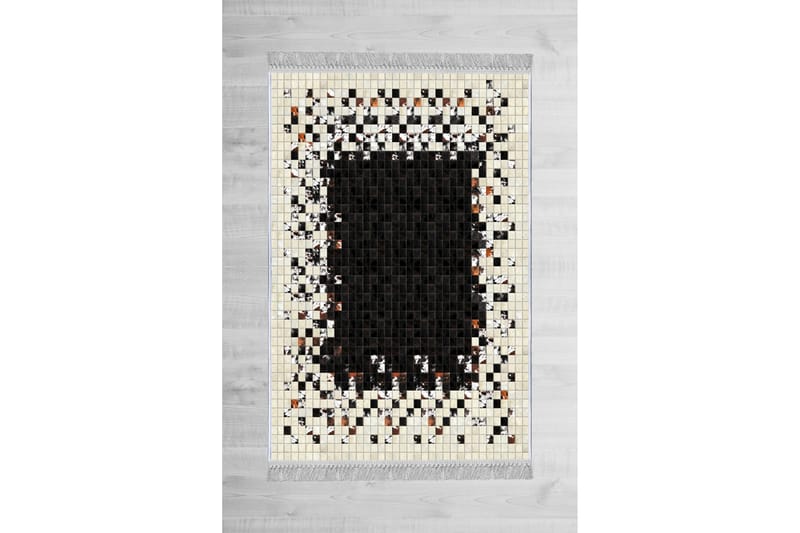 Homefesto Tæppe 100x300 cm - Flerfarvet/Velour - Tekstiler - Tæpper - Orientalske tæpper