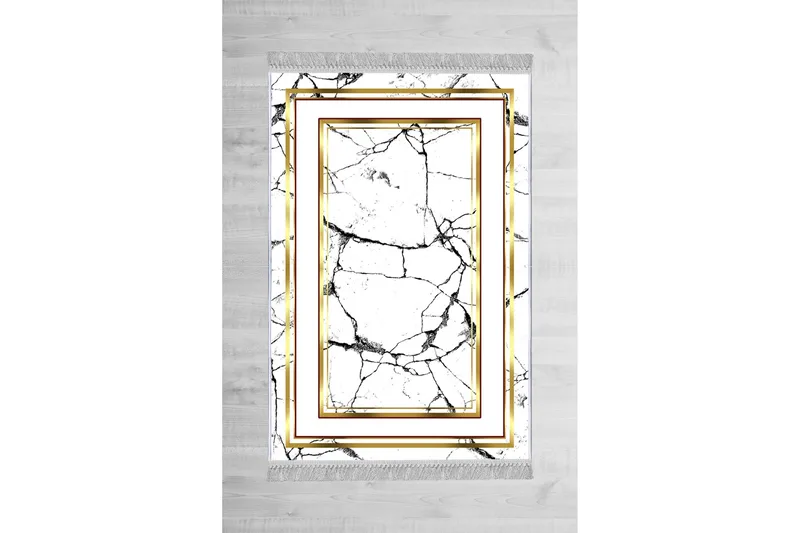 Homefesto Tæppe 100x300 cm - Flerfarvet/Velour - Tekstiler - Tæpper - Orientalske tæpper