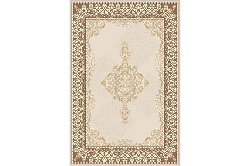 Homefesto Tæppe 100x300 cm - Flerfarvet/Velour - Tekstiler - Tæpper - Orientalske tæpper