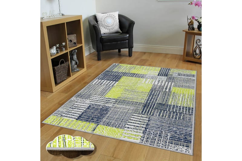 Homefesto Tæppe 100x300 cm, Multifarvet