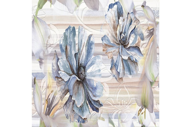 Homefesto Tæppe 100x300 cm, Multifarvet