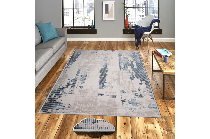 Homefesto Tæppe 100x300 cm, Multifarvet