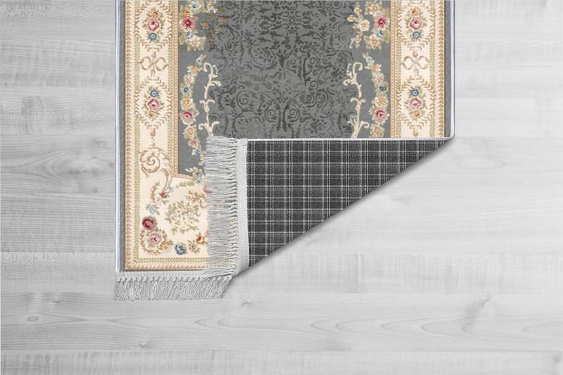Homefesto Tæppe 100x300 cm - Multifarvet/Fløjl - Tekstiler - Tæpper - Orientalske tæpper