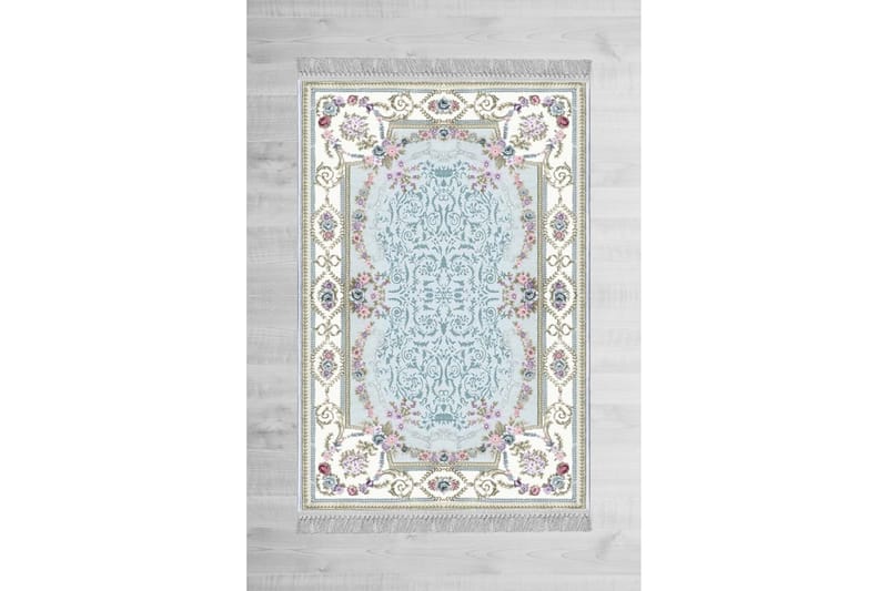 Homefesto Tæppe 100x300 cm - Multifarvet/Fløjl - Tekstiler - Tæpper - Orientalske tæpper