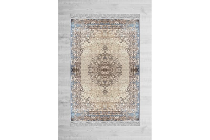 Homefesto Tæppe 100x300 cm - Multifarvet/Fløjl - Tekstiler - Tæpper - Orientalske tæpper