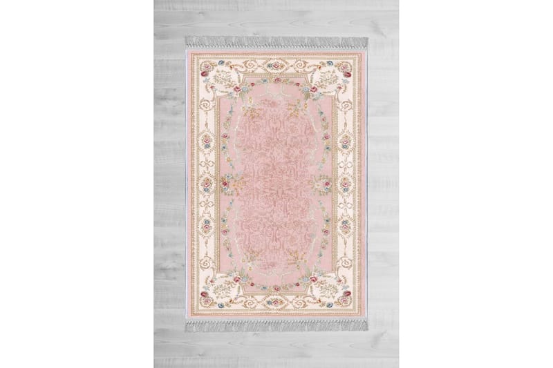 Homefesto Tæppe 100x300 cm - Multifarvet/Fløjl - Tekstiler - Tæpper - Orientalske tæpper