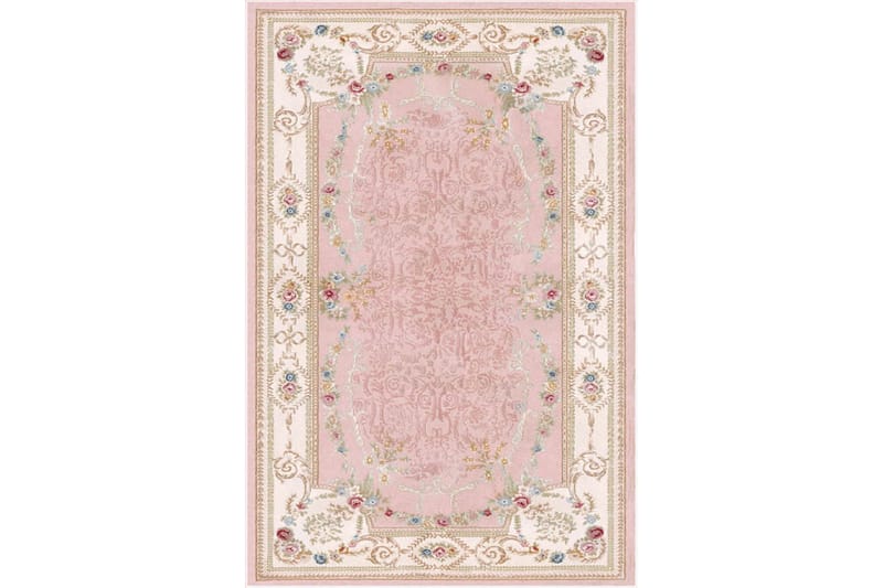 Homefesto Tæppe 100x300 cm - Multifarvet/Fløjl - Tekstiler - Tæpper - Orientalske tæpper