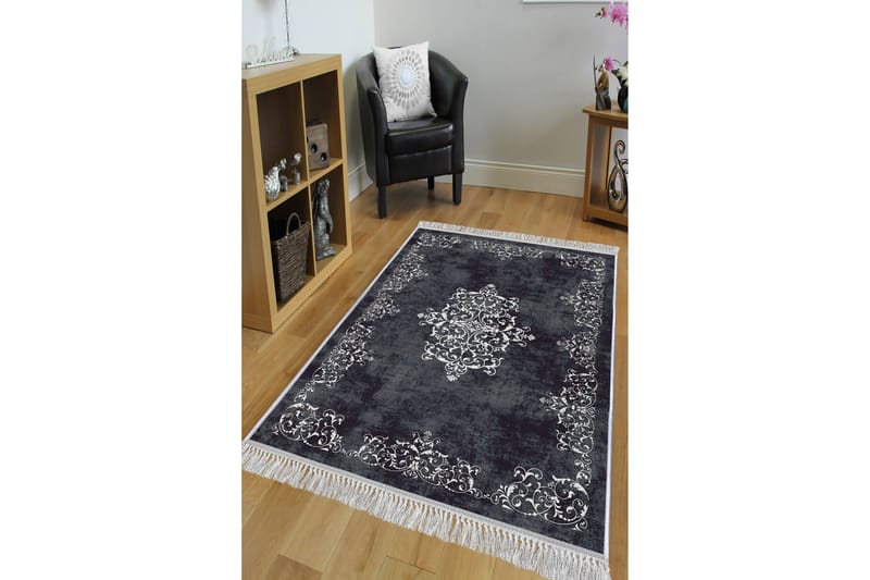 Homefesto Tæppe 100x300 cm - Multifarvet/Fløjl - Tekstiler - Tæpper - Orientalske tæpper