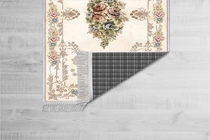 Homefesto Tæppe 100x300 cm - Multifarvet/Fløjl - Tekstiler - Tæpper - Orientalske tæpper