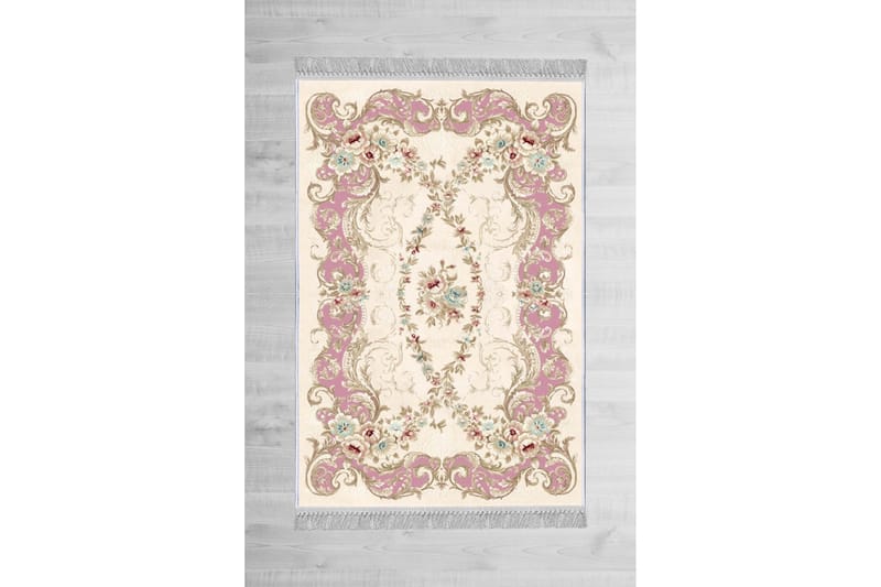 Homefesto Tæppe 100x300 cm, Multifarvet/Fløjl