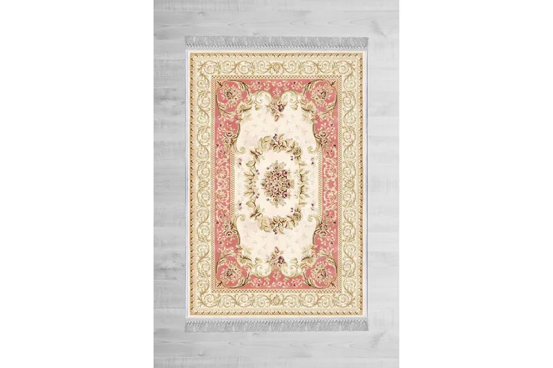 Homefesto Tæppe 100x300 cm - Multifarvet/Fløjl - Tekstiler - Tæpper - Orientalske tæpper