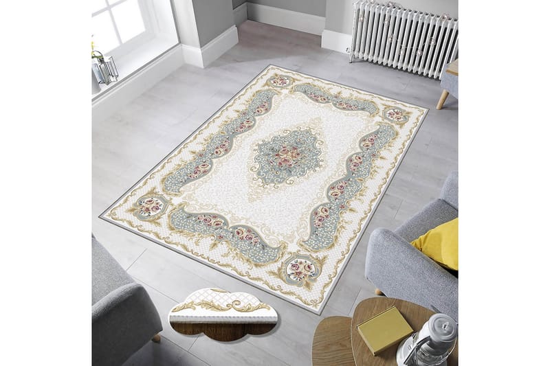 Homefesto Tæppe 120x180 cm - Flerfarvet - Tekstiler - Tæpper - Orientalske tæpper