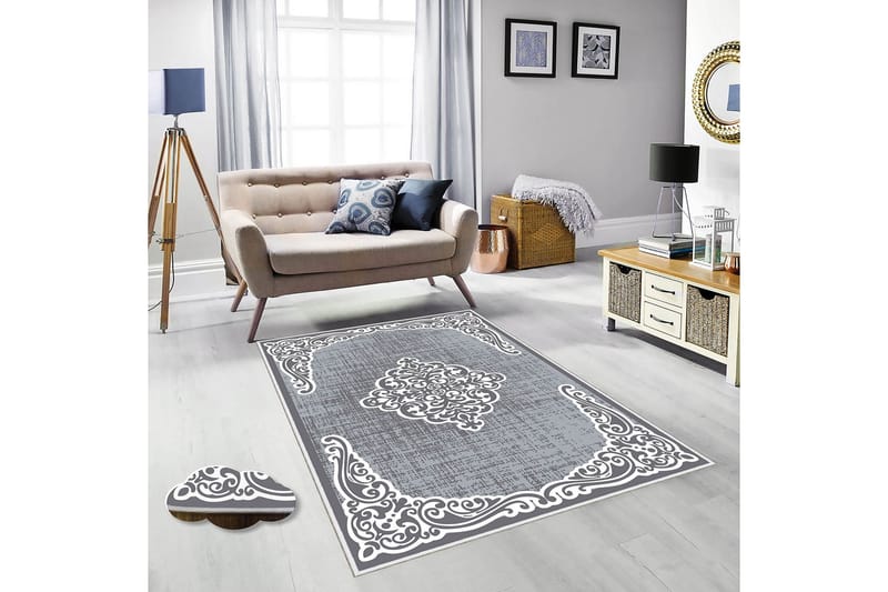 Homefesto Tæppe 120x180 cm - Flerfarvet - Tekstiler - Tæpper - Orientalske tæpper