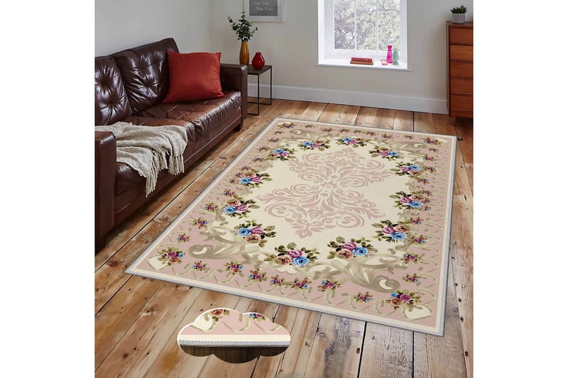 Homefesto Tæppe 120x180 cm - Flerfarvet - Tekstiler - Tæpper - Orientalske tæpper