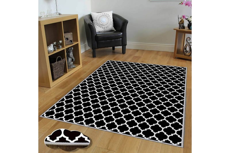 Homefesto Tæppe 120x180 cm - Flerfarvet - Tekstiler - Tæpper - Orientalske tæpper