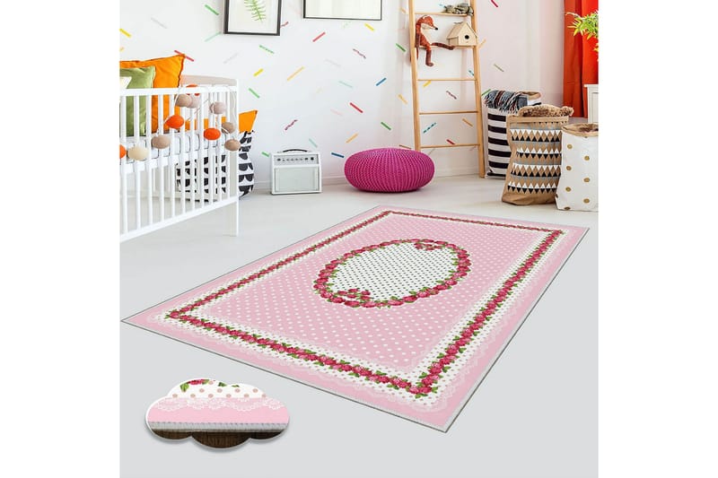 Homefesto Tæppe 120x180 cm - Flerfarvet - Tekstiler - Tæpper - Orientalske tæpper