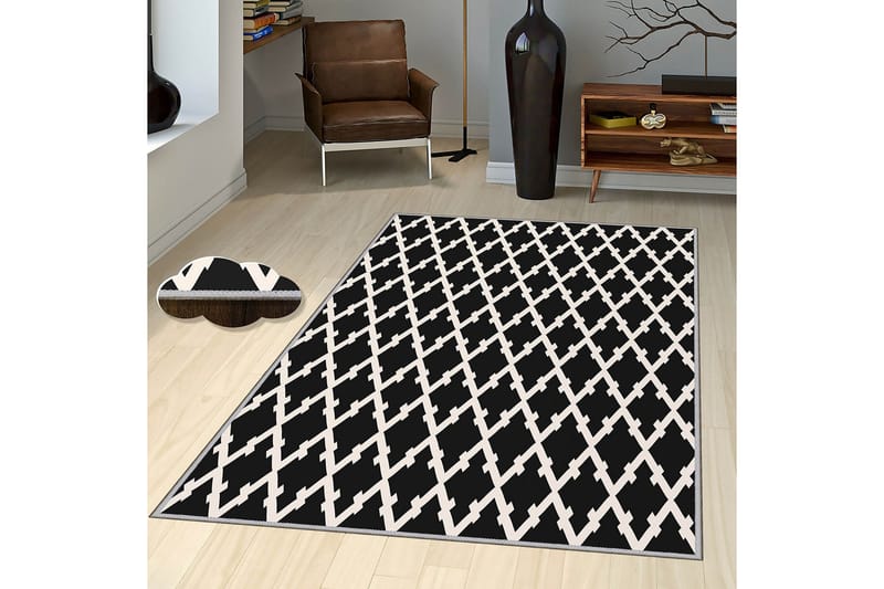 Homefesto Tæppe 120x180 cm - Flerfarvet - Tekstiler - Tæpper - Orientalske tæpper
