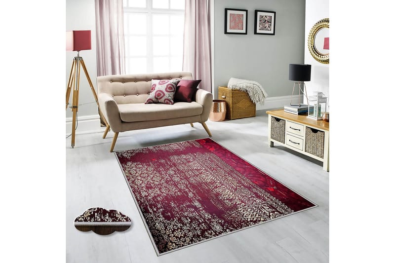 Homefesto Tæppe 120x180 cm - Flerfarvet - Tekstiler - Tæpper - Orientalske tæpper