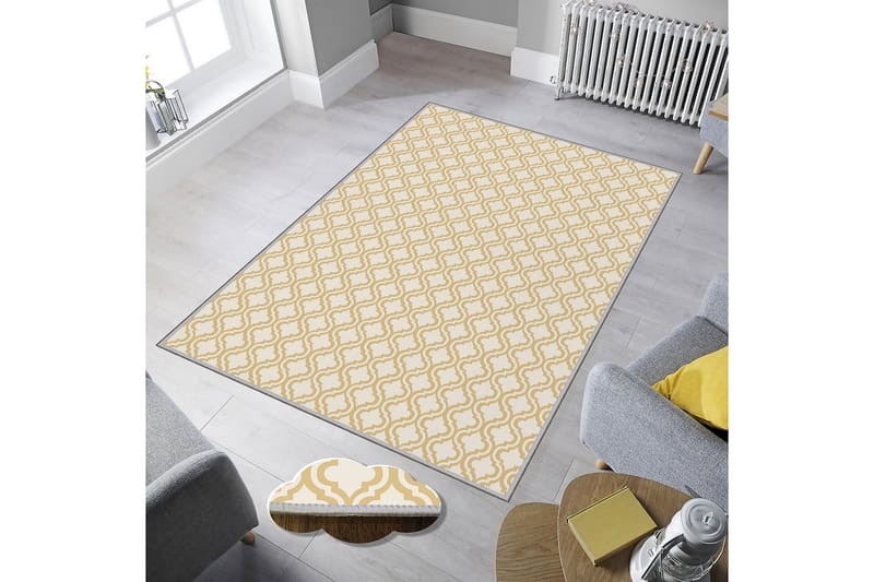 Homefesto Tæppe 120x180 cm - Flerfarvet - Tekstiler - Tæpper - Orientalske tæpper