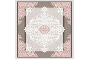 Homefesto Tæppe 120x180 cm - Flerfarvet - Tekstiler - Tæpper - Orientalske tæpper