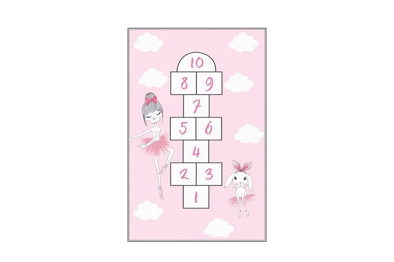 Homefesto Tæppe 120x180 cm, Flerfarvet