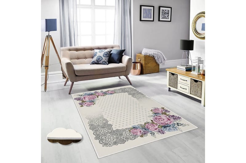 Homefesto Tæppe 120x180 cm, Flerfarvet