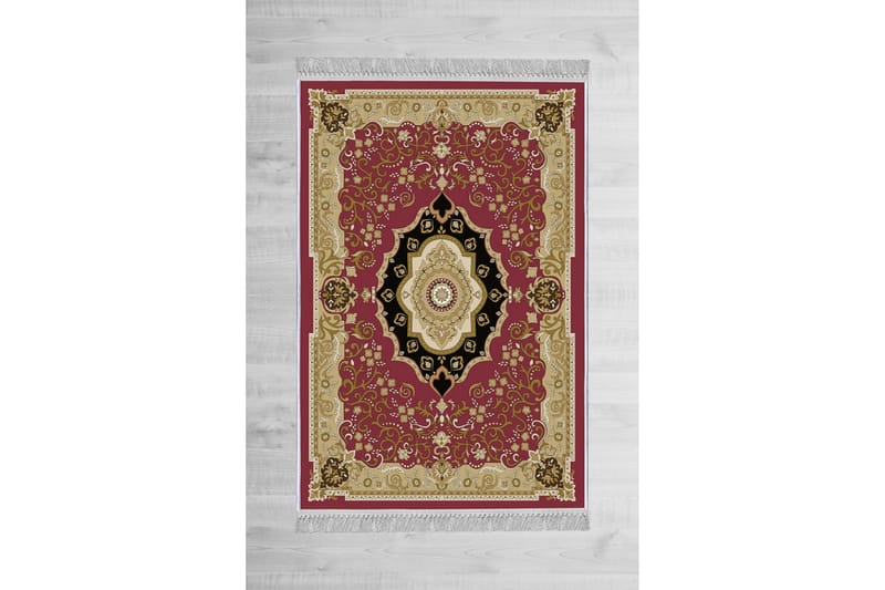 Homefesto Tæppe 120x180 cm - Flerfarvet/Velour - Tekstiler - Tæpper - Orientalske tæpper