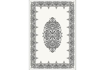 Homefesto Tæppe 120x180 cm - Flerfarvet/Velour - Tekstiler - Tæpper - Orientalske tæpper