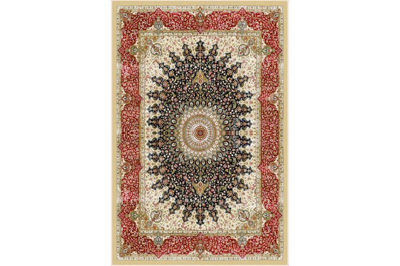 Homefesto Tæppe 120x180 cm - Flerfarvet/Velour - Tekstiler - Tæpper - Orientalske tæpper