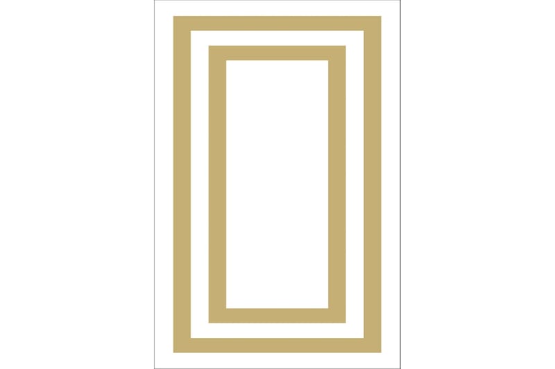 Homefesto Tæppe 120x180 cm - Flerfarvet/Velour - Tekstiler - Tæpper - Orientalske tæpper