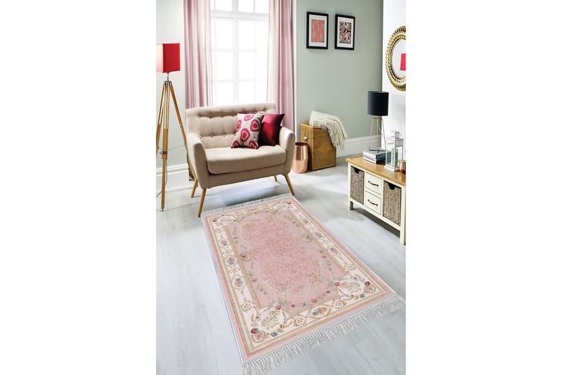 Homefesto Tæppe 120x180 cm - Flerfarvet/Velour - Orientalske tæpper - Persisk tæppe