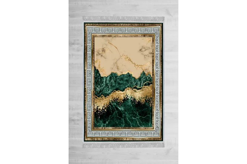 Homefesto Tæppe 120x180 cm - Flerfarvet/Velour - Tekstiler - Tæpper - Orientalske tæpper