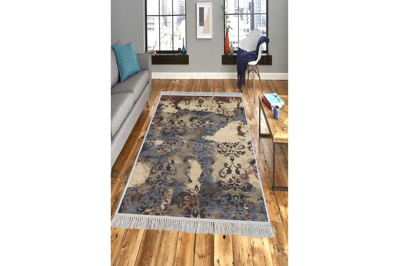 Homefesto Tæppe 120x180 cm, Flerfarvet/Velour